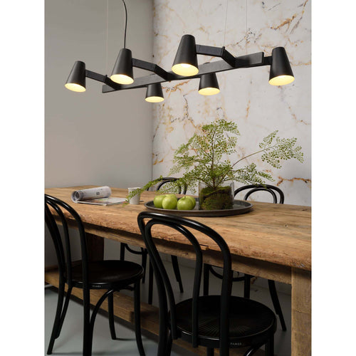 it's about RoMi hanglamp Biarritz - zwart - 120x65x16cm - vtwonen shop