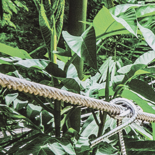 Art for the Home Canvas - Jungle Loopbrug - Multikleur - 75x100cm