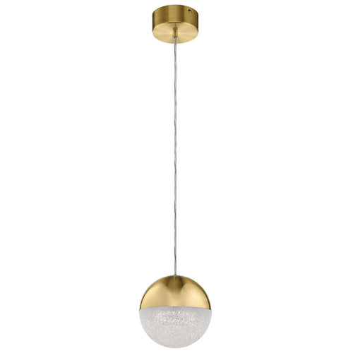 Elstead Kichler Moonlit Geïntegreerde bolvormige LED-plafondlamp champagne goud, 3000K