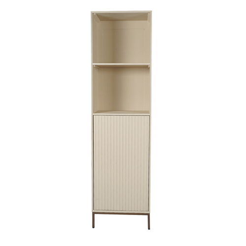 Starfurn  boekenkast Madison - beige - 45x55x200cm - vtwonen shop