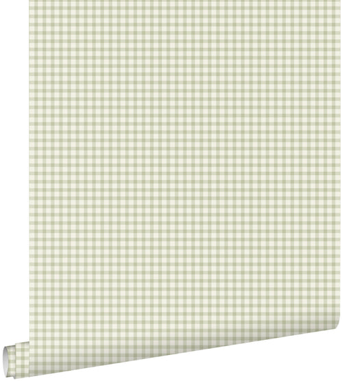 ESTAhome behang strepen vergrijsd groen - 50 x 900 cm - 131643 - vtwonen shop