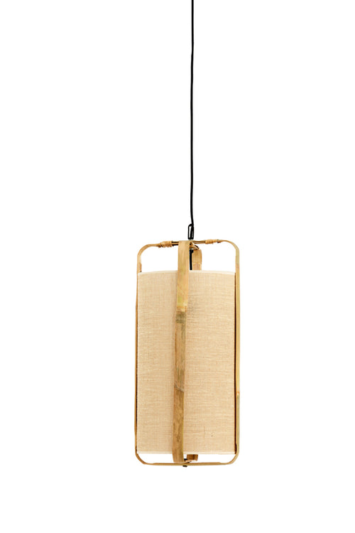 Light & Living hanglamp SENDAI - Ø27x56cm - bruin - vtwonen shop