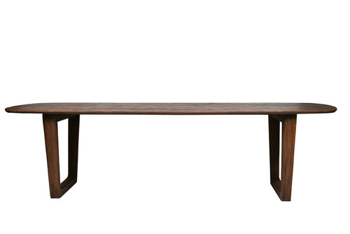 Livingfurn eetkamertafel Cortez - bruin - mangohout - 270cm