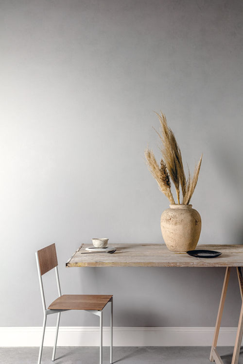 Masureel behang effen grijs - 106 cm x 10.05 m - 630048 - vtwonen shop