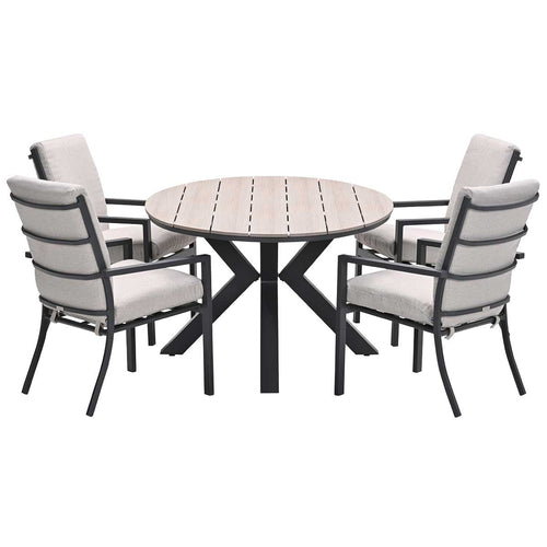 Garden Impressions tuinset Senja - Tulli - desert sand - 180x115 cm - 5-delig - vtwonen shop