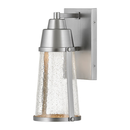 Elstead Hinkley Miles Outdoor Wandlantaarn Gelakt Satijn Nikkel, IP44