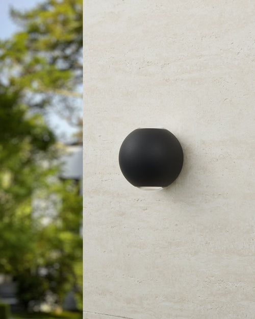 EGLO wandlamp buiten Abugo - led - 10.5 cm - zwart - vtwonen shop