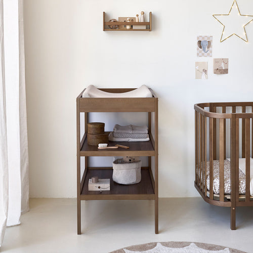 Petite Amélie Baby Luiertafel Hetre - Premium Cocoa - vtwonen shop