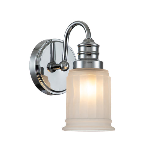 Elstead Quoizel Swell Wandlamp Gepolijst Chroom, IP44