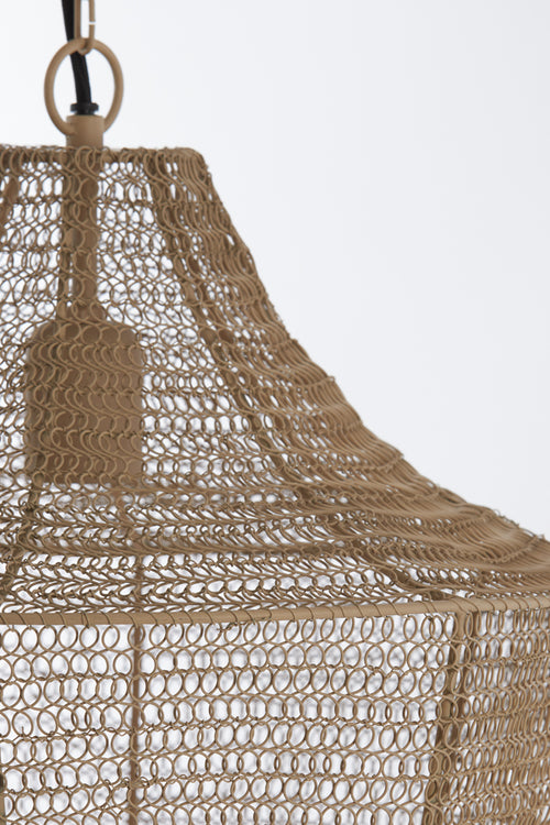 Light & Living hanglamp SHARIKA - bruin - Ø40x44cm - vtwonen shop