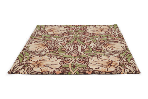 Laagpolig vloerkleed Morris & Co Pimpernel Aubergine 28805 200x280 cm - vtwonen shop