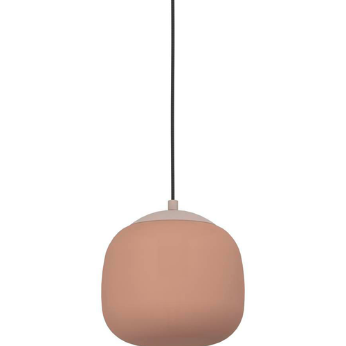 EGLO hanglamp Cominio - e27 - ø 18,5 cm - zandkleurig/taupe - glas