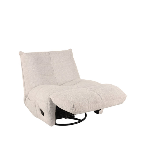 LABEL51 Fauteuil Take It Easy - Naturel Bouclé - Draaibaar - 84x104x94cm - vtwonen shop