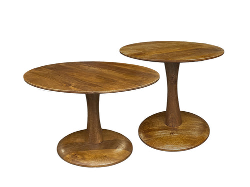 Brix salontafel Vivian - 60cm - mangohout - bruin - vtwonen shop