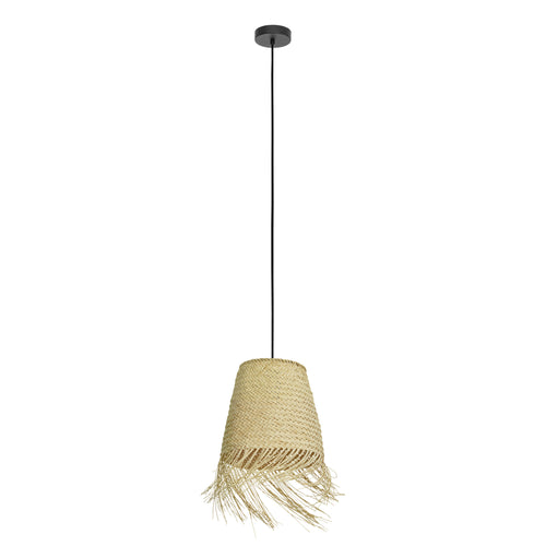 EGLO  hanglamp Aycliffe - e27 - ø 30 cm - zwart/hout - vtwonen shop