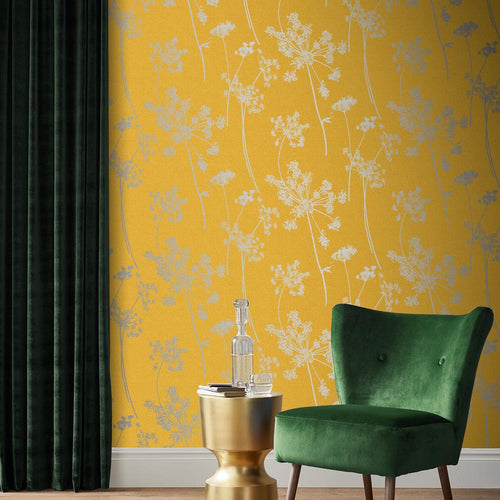 Graham & Brown Vliesbehang - Anthriscus Bloemen Zomer