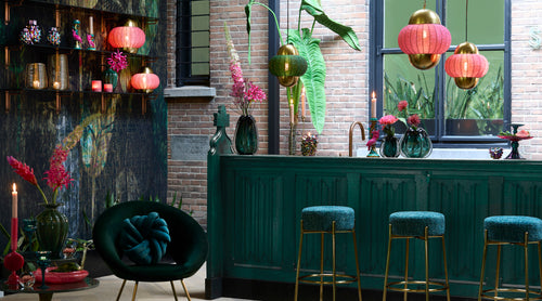 Light & Living hanglamp CETARA - Ø26x28cm - groen - vtwonen shop