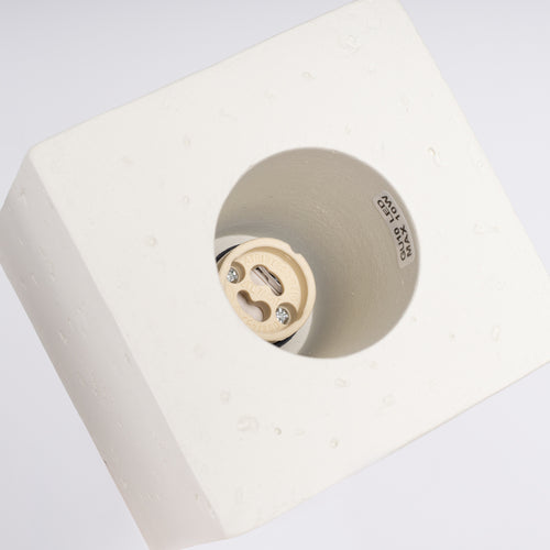 Sollux Lighting Plafondlamp QUAD beton beige - 10x10x10cm