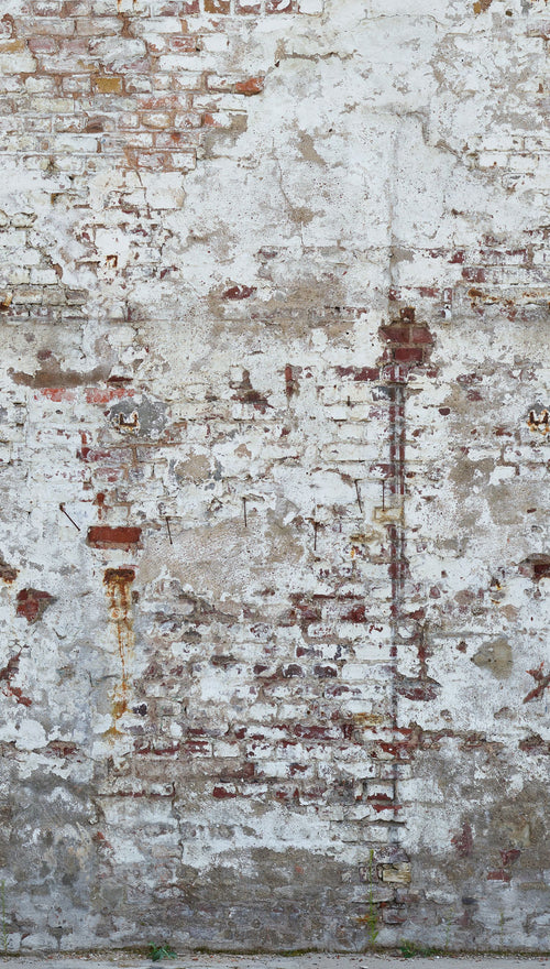 Livingwalls fotobehang steen wit, crème, grijs en bruin - 159 x 280 cm - AS-392381 - vtwonen shop