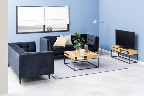 BRAM Salontafel Chester - 80 x 80 cm - Eiken - vtwonen shop