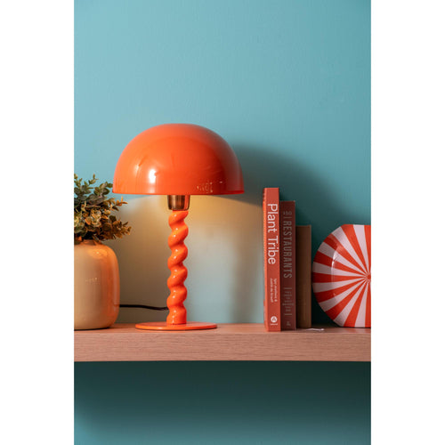 Leitmotiv tafellamp Prisa - oranje - Ø25cm - vtwonen shop
