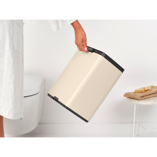 Brabantia Prullenbak Bo - 12 L - soft beige - vtwonen shop