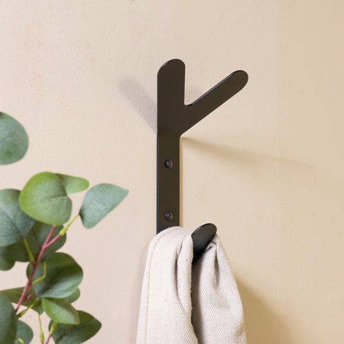 Spinder Design kapstok Frondo Haak - Zwart - 3 haken - vtwonen shop