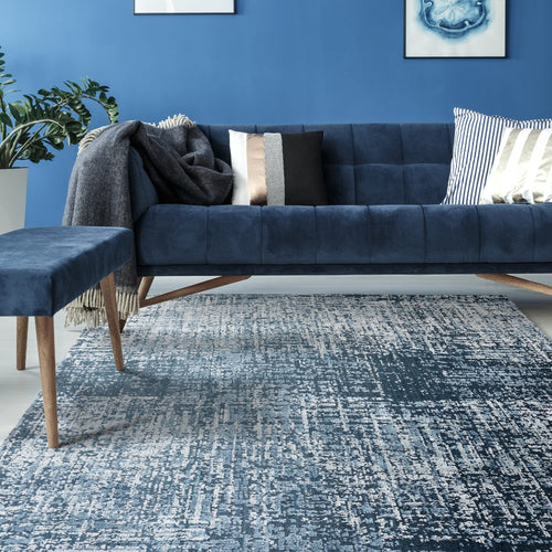 Vloerkleed Easy Living Torino Petrol Blue Rug 200x290 cm - vtwonen shop