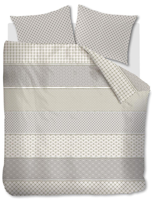 Riviera Maison dekbedovertrek Ropes - 240x200/220 cm - taupe