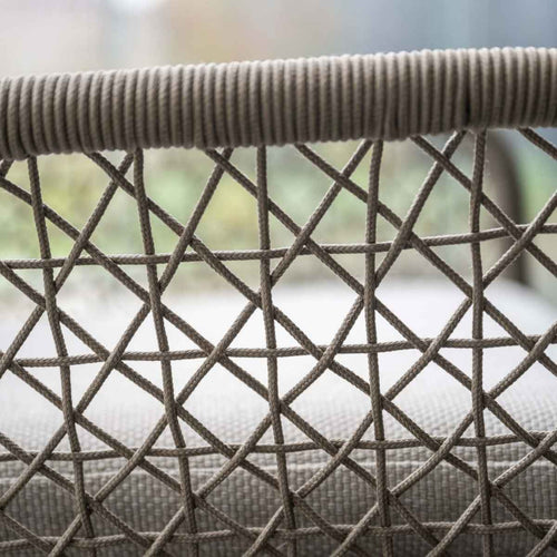 Garden Impressions tuinset Pemba - Tulli - taupe - Ø148x75 cm - 6-delig