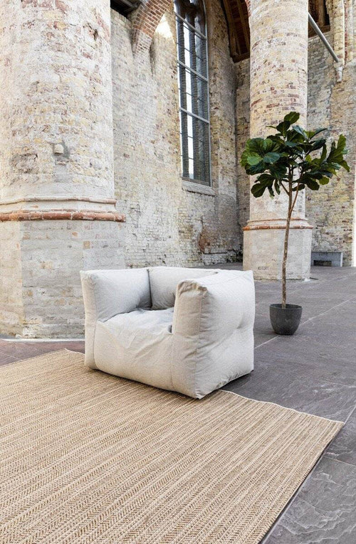 Interieur05 Buitenkleed Jute Outdoor beige/bruin - 200 x 290 cm - vtwonen shop