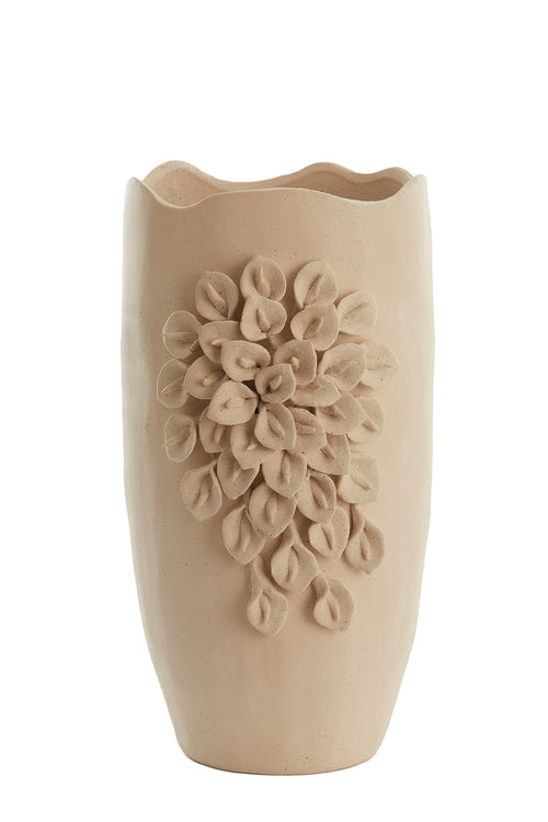 Light & Living vaas AMIATA - 31.5x27x50cm - wit - vtwonen shop