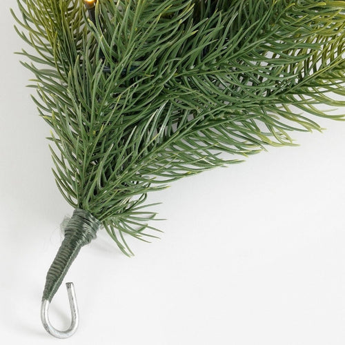 Black Box Trees Nagoya Guirlande met LED-Verlichting - Kerstversiering voor Binnen met 40 Warmwitte Lampjes - Kerstslingers van Kunststof - L270 x Ø20
