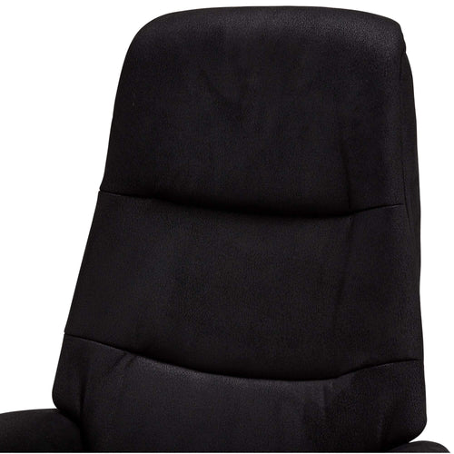 Furnhouse relaxfauteuil Delta - Zwart - Draaibaar - 79x90x114