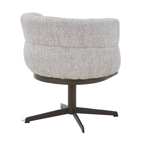 DÉJA Living Eetkamerstoel Maribel - Beige/Brons - Draaibaar - vtwonen shop