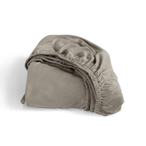 Cinderella - Hoeslaken Jersey - 90x200 cm - Taupe