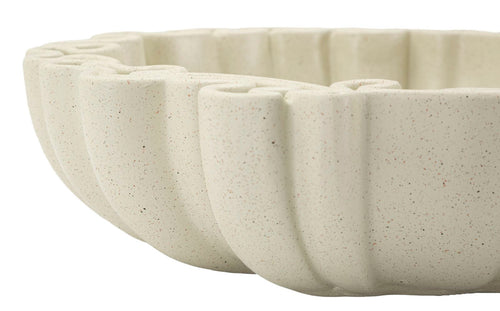 Mauro Ferretti svuotatasche - 30,5x29x7,5 cm - crème