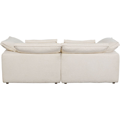 Kare Design Sofa Carole 3-Zits creme