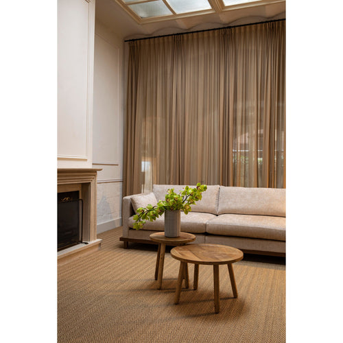 Zuiver Dendron Bijzettafel Rond 60 cm Mangohout - Bruin - vtwonen shop