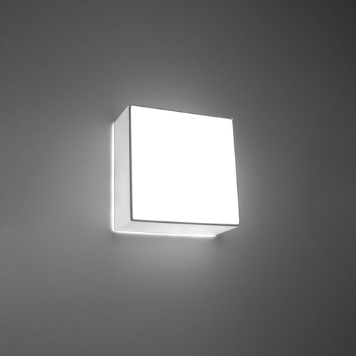 Sollux Lighting Plafondlamp HORUS wit - 25x25x11cm