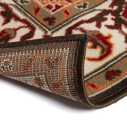 Interieur05 vintage vloerkleed Funda - creme/oranje - 160 x 230 cm