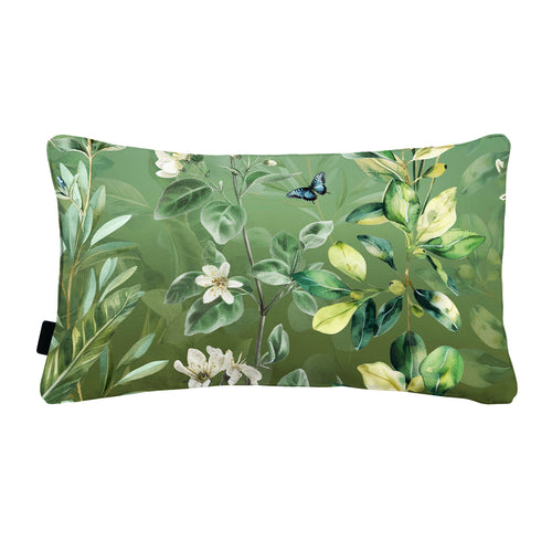Madison sierkussen Elisa - groen - 30x50x10cm - set van 4