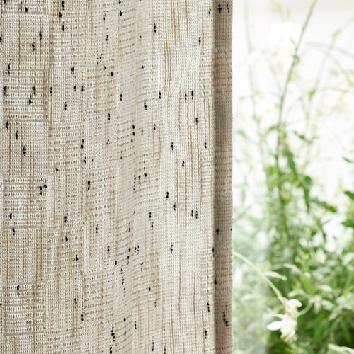 Madura Gordijn Kiato grijs-beige en zwart 145x300 cm