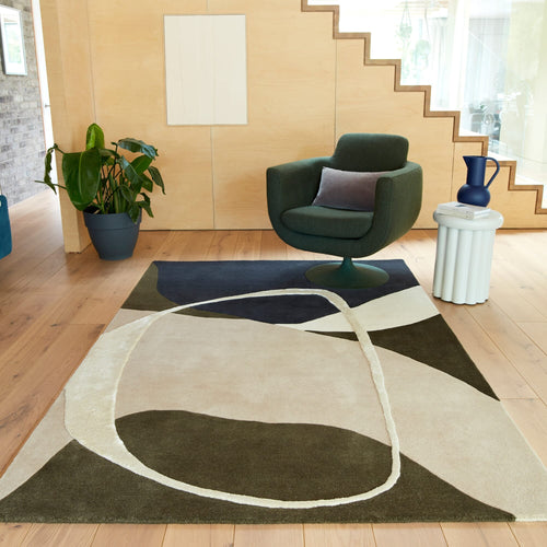 Vloerkleed MOMO Rugs Matrix 103 Signature Moss 120x170 cm - vtwonen shop
