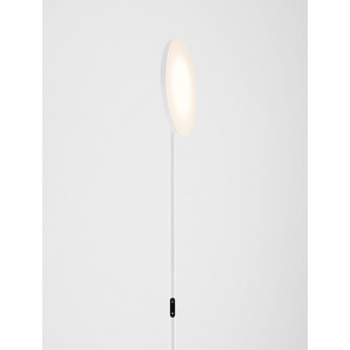 Nova Luce SINKRO Uplighter vloerlamp zandwit, aanraakgevoelige dimbare LED 30W 2270lm 3000K