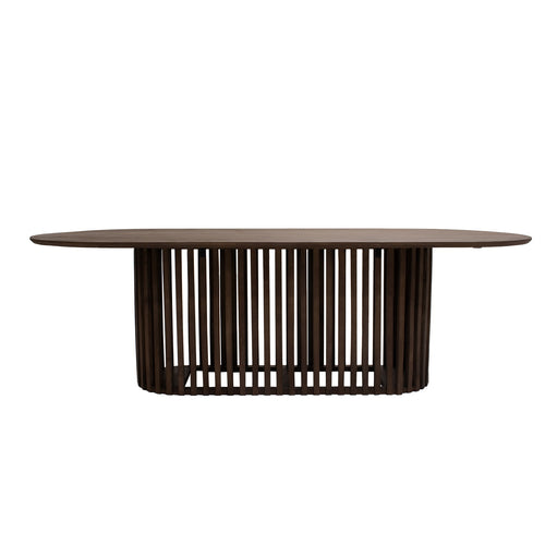 Giga Meubel Eettafel Ferran - Ovaal - Mangohout - 250cm