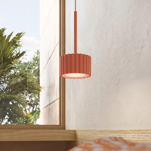 Sollux Lighting Hanglamp AURA 1 perzik Gx53 - 10x10x125cm