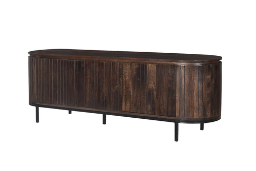 Livingfurn tv-meubel Noor Walnut - 170cm - mangohout