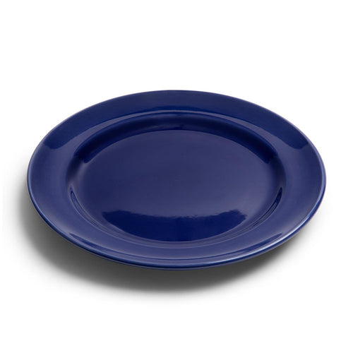 Royal Boch Solids bord - donkerblauw - Ø21cm - set van 6