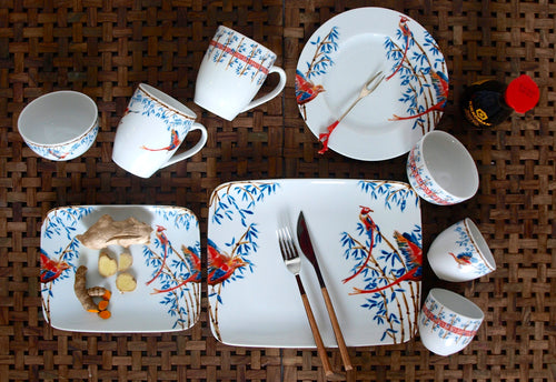 Catchii Pastabord vogels Bamboo & Singing Birds - vtwonen shop